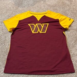 NFL Women's Burgundy and Yellow Jersey